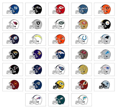 nfl team with helmet logo